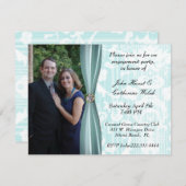 Einladung des Fotos (Vorne/Hinten)