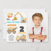 Einladung des Fotos Bauwesen (Vorderseite)