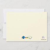 Einladung des Fotos für Abschluss der Grade School (Rückseite)