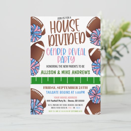 Einladung des Fußballgeschlechts (Stehend Vorderseite)