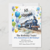 Einladung des Geburtstagspartys-Kindes (Vorderseite)