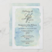 Einladung des Gedenkdienstes (Vorne/Hinten)