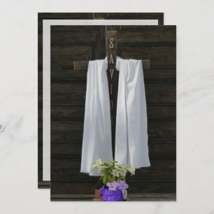 Einladung des Gedenkdienstes, Vergewaltigungskreuz