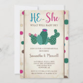 Einladung des Geschlechts, Babydusche (Vorderseite)