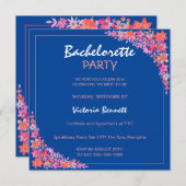 Einladung des gestrichenen Junggeselinnen-Abschied (Vorne/Hinten)