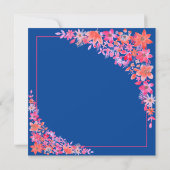 Einladung des gestrichenen Junggeselinnen-Abschied (Rückseite)