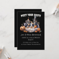 Einladung des Ghoulish Annual Halloween-Party