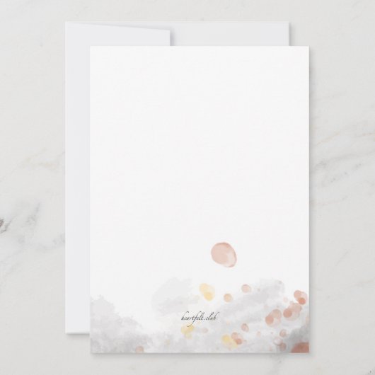 Einladung des Gitarristen (Rückseite)