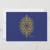 Einladung des Gold Bracket Abschlusses (Rückseite)