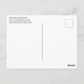 Einladung des Goldkreuzes zur Blauen Taufe Postkarte (Rückseite)