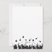 Einladung des Graduate Foto (Rückseite)