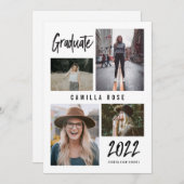 Einladung des Graduate Signature Abschluss (Vorne/Hinten)