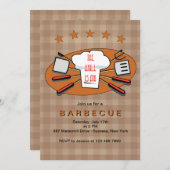 Einladung des Grillmeisters (Vorne/Hinten)