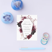 Einladung des Halloween-Party Flyer (Einzeln)