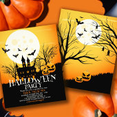 Einladung des Halloween-Party Flyer