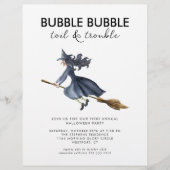 Einladung des Halloween-Party Flyer (Vorne)