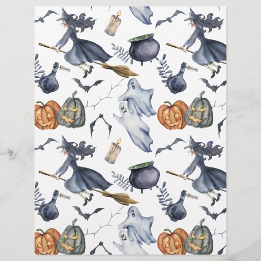 Einladung des Halloween-Party Flyer (Hinten)