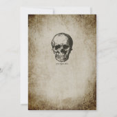 Einladung des Halloween-Party "Wicked Affair" (Rückseite)