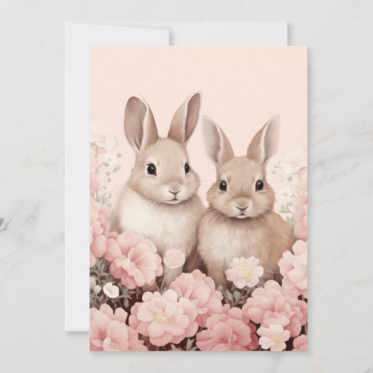 Einladung des Hasen-Geschlechts (Rückseite)