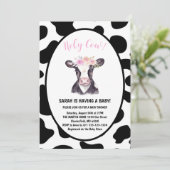 Einladung des Heiligen Kuhgeschlechts zur Baby-Dus (Stehend Vorderseite)