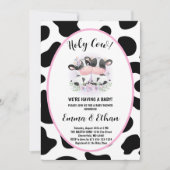 Einladung des Heiligen Kuhgeschlechts zur Baby-Dus (Vorderseite)