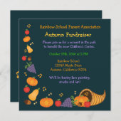 Einladung des Herbstgrunds (Vorne/Hinten)