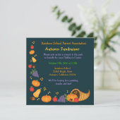 Einladung des Herbstgrunds (Stehend Vorderseite)