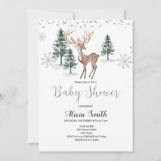 Einladung des Hirschkindes (Vorderseite)