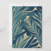 Einladung des Indischen Pfauenführers "Annaprashan (Rückseite)