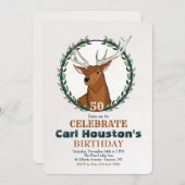 Einladung des Jägers zum Geburtstag (Vorne/Hinten)
