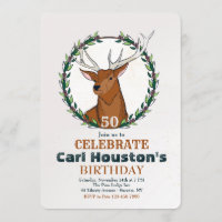 Einladung des Jägers zum Geburtstag