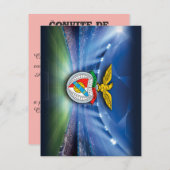 Einladung des Jahrestags Benficas (Vorne/Hinten)