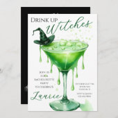 Einladung des Junggeselinnen-Abschieds "Drink up H (Vorne/Hinten)