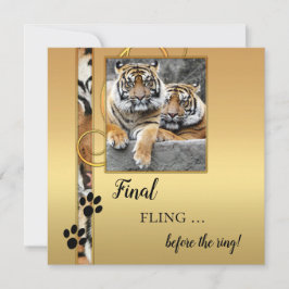 Einladung des Junggeselinnen-Abschieds für künstle