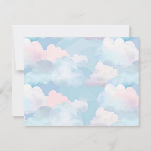 Einladung des Kindes (Rückseite)