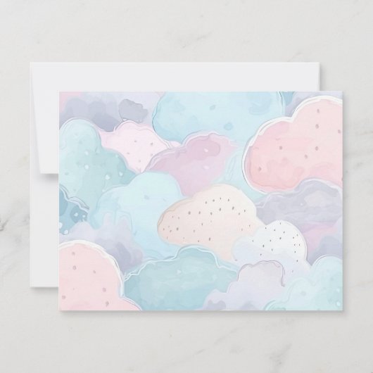 Einladung des Kindes (Rückseite)