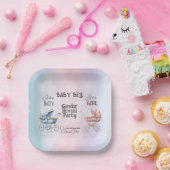 Einladung des Kindes Pappteller (Party)