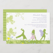 Einladung des Kindes zum Geburtstag (Vorne/Hinten)