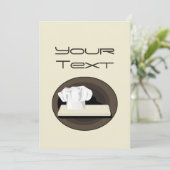 Einladung des Koch (Stehend Vorderseite)