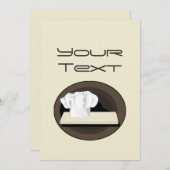 Einladung des Koch (Vorne/Hinten)