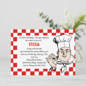 Einladung des Koch zum Karo (Stehend Vorderseite)