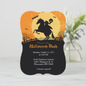 Einladung des kopflosen Pferdemenschen-Halloween-P (Stehend Vorderseite)