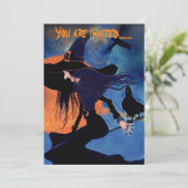 Einladung des Künstlers zum Halloween-Party (Stehend Vorderseite)