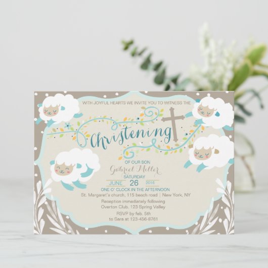 Einladung des Lammes (Stehend Vorderseite)