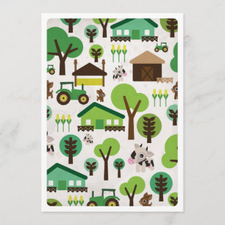 Einladung des landwirtschaftlichen Kindergeburtsta