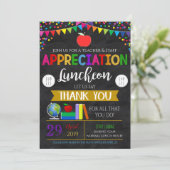 Einladung des Lehreranerkennungspersonals (Stehend Vorderseite)