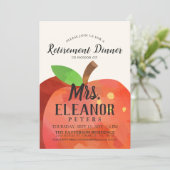 Einladung des Lehrers zum Apple-Rente-Dinner (Stehend Vorderseite)