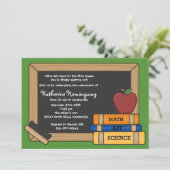 Einladung des Lehrers zur Altersvorsorge 2 (Stehend Vorderseite)