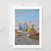 Einladung des Londoner Zuges (Vorderseite)