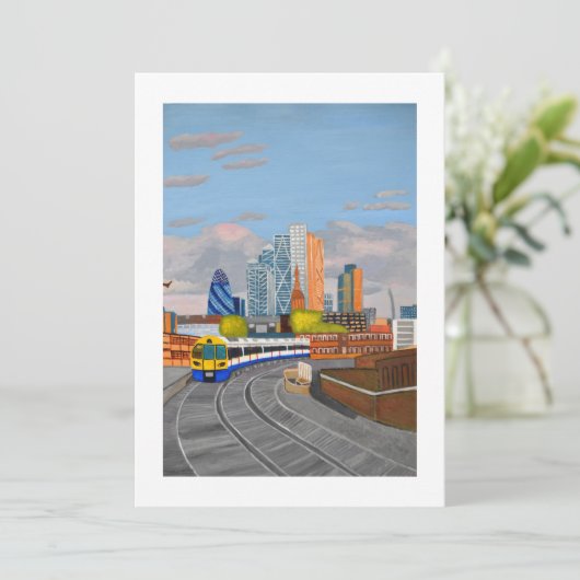 Einladung des Londoner Zuges (Stehend Vorderseite)